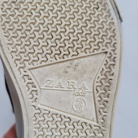 Zara Boys Distressed Style Shoes Size 28/29 - Picture 10 of 13